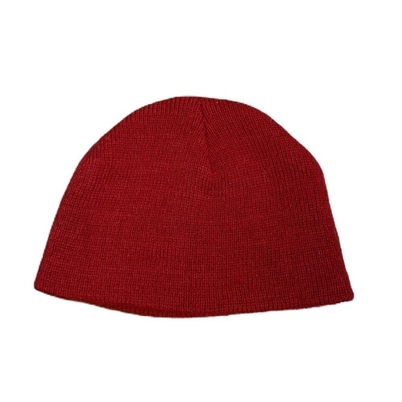 Healthtex Red Knit Cap One Size Toddler Hat Beanie Excellent - Picture 1 of 4